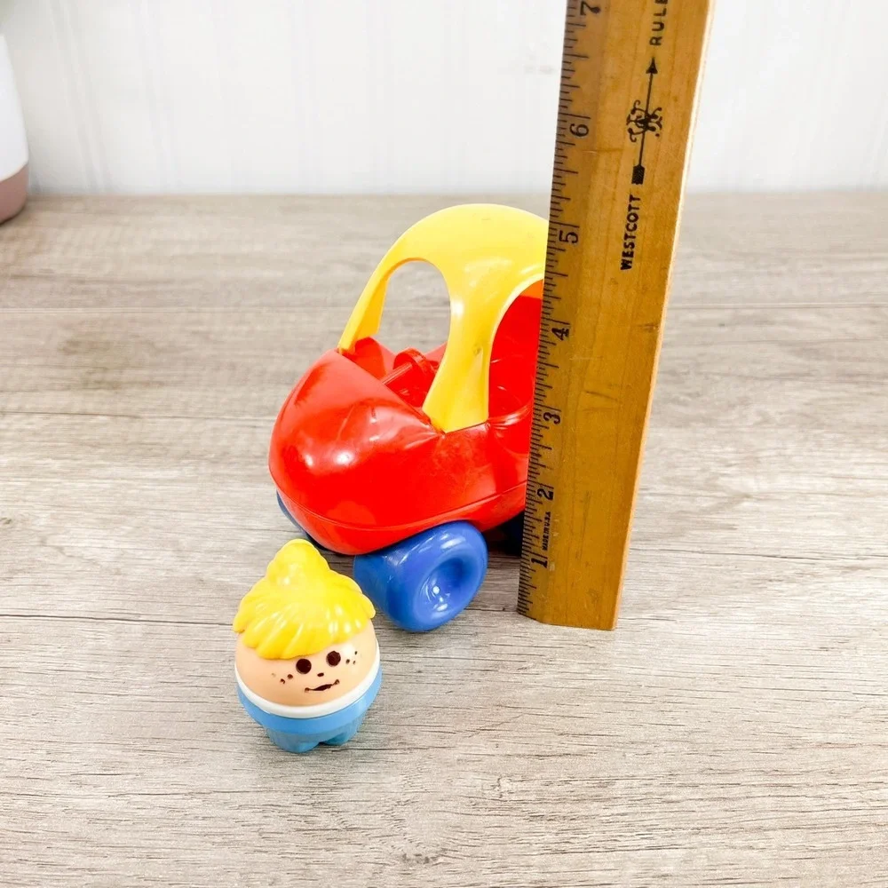 Vintage Little Tikes Toddle Tots Cozy Coupe Car‎ with Toddle Tot